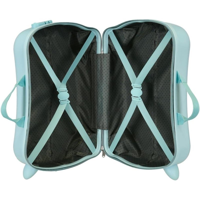 Disney Enjoy the Day Valigia per Bambini, 38 cm, Blu (Turchese) - Turchese