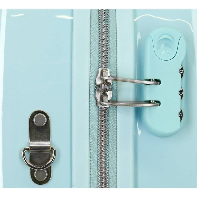 Disney Enjoy the Day Valigia per Bambini, 38 cm, Blu (Turchese) - Turchese