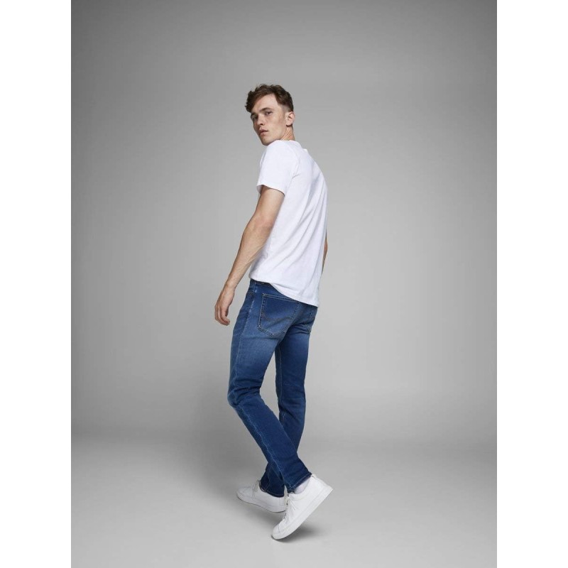 Jack&Jones Jeans Slim Elasticizzato - 28W / 30L Blu (Denim) Jack&Jones Jeans Slim Elasticizzato - 28W / 30L Blu (Denim)