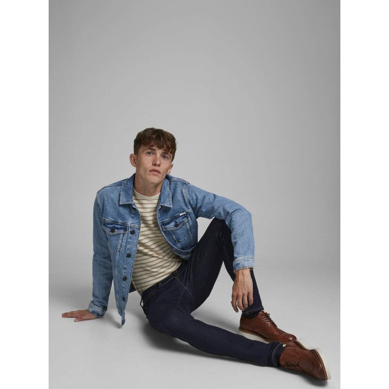 Jack&Jones Jeans Slim Elasticizzato - 29W / 34L Blu Denim Jack&Jones Jeans Slim Elasticizzato - 29W / 34L Blu Denim