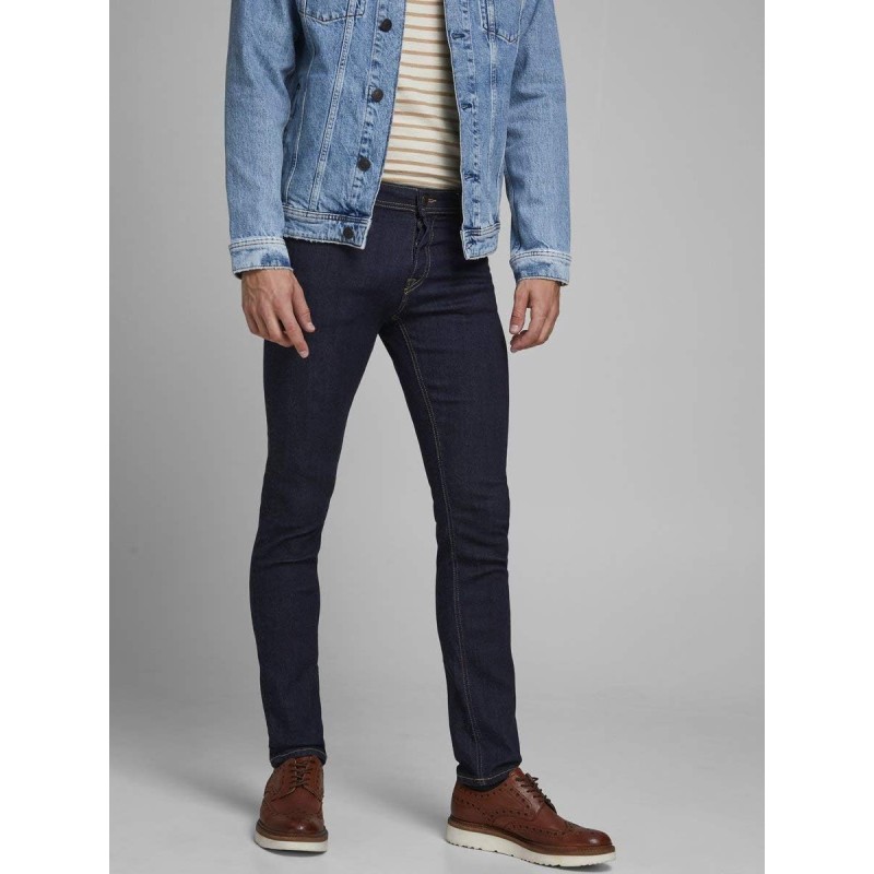 Jack&Jones Jeans Slim Elasticizzato - 29W / 34L Blu Denim Jack&Jones Jeans Slim Elasticizzato - 29W / 34L Blu Denim