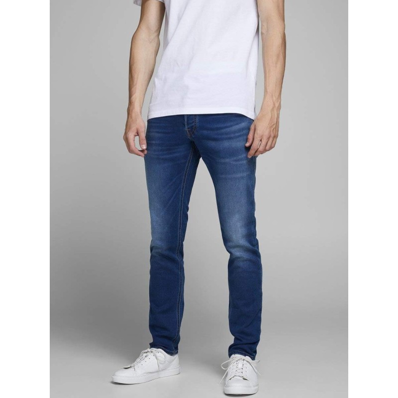 Jack&Jones Jeans Slim Elasticizzato - 31W / 32L Blu (Denim) Jack&Jones Jeans Slim Elasticizzato - 31W / 32L Blu (Denim)