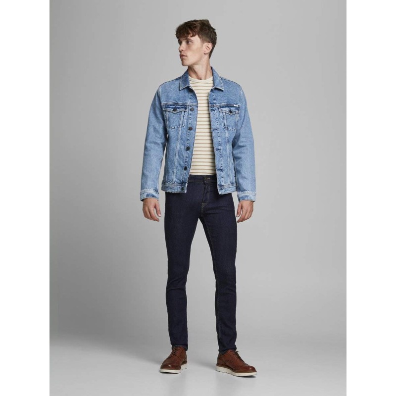 Jack&Jones Jeans Slim Elasticizzato - 29W / 32L Blu Denim Jack&Jones Jeans Slim Elasticizzato - 29W / 32L Blu Denim