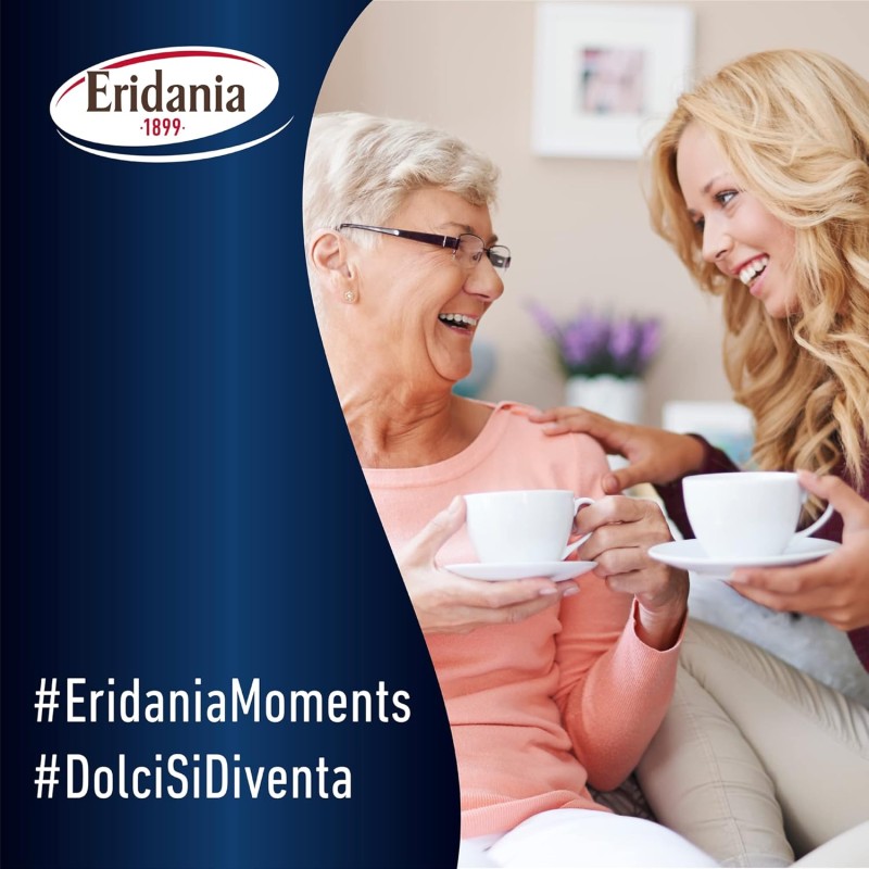 Eridania Zero, Dolcificante in Bustine da 1g, Formato Slim, 42g