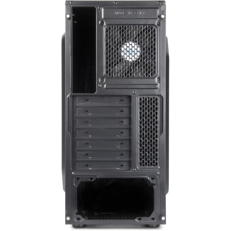 Case VulTech ATX VCO-A2699 senza alimentatore, computer case compatto 1x USB 3.0, 2x USB 2.0, colore nero - Senza alimentatore Case VulTech ATX VCO-A2699 senza alimentatore, computer case compatto 1x USB 3.0, 2x USB 2.0, colore nero - Senza alimentatore