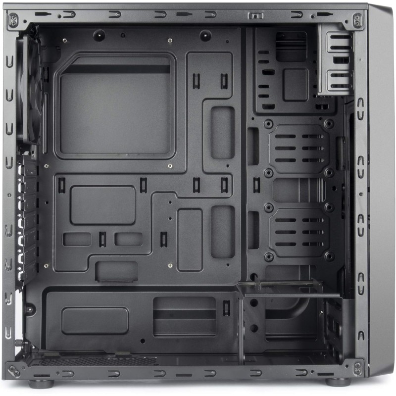 Case VulTech ATX VCO-A2699 senza alimentatore, computer case compatto 1x USB 3.0, 2x USB 2.0, colore nero - Senza alimentatore Case VulTech ATX VCO-A2699 senza alimentatore, computer case compatto 1x USB 3.0, 2x USB 2.0, colore nero - Senza alimentatore
