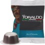 CAFFÈ TORALDO | Compatibile con Bialetti* | Caffè Selezionato, Tostato e Torrefatto in Italia | Eccellenza del Caffè Napoletano (100 Capsule, Miscela Dek)