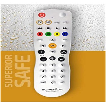 Superior Electronics SUPTWW001 Telecomando Universale Safe con Due Banchi di Memoria, Bianco