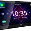 JVC Sintomonitor Bluetooth KW-M565DBT con Touchscreen 6.8", Android Auto Wireless e Carplay Wireless, Bluetooth Automatic Pairing per Android, USB/AUX, Lettore CD, USB Mirroring, Facile Installazione