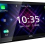 JVC Sintomonitor Bluetooth KW-M565DBT con Touchscreen 6.8", Android Auto Wireless e Carplay Wireless, Bluetooth Automatic Pairing per Android, USB/AUX, Lettore CD, USB Mirroring, Facile Installazione