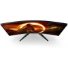 AOC Gaming C32G2ZE - Monitor curvo FHD da 32", 240 Hz, 1 ms, FreeSync Premium (1920 x 1080, HDMI, DisplayPort), colore: Nero/Rosso - 32" FHD Curvo