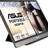 ASUS ZenScreen MB14AC Portable USB Monitor, 14", IPS Full HD, Hybrid Signal Solution, USB Type-C, Flicker Free, Blue Light Filter, Anti-glare surface