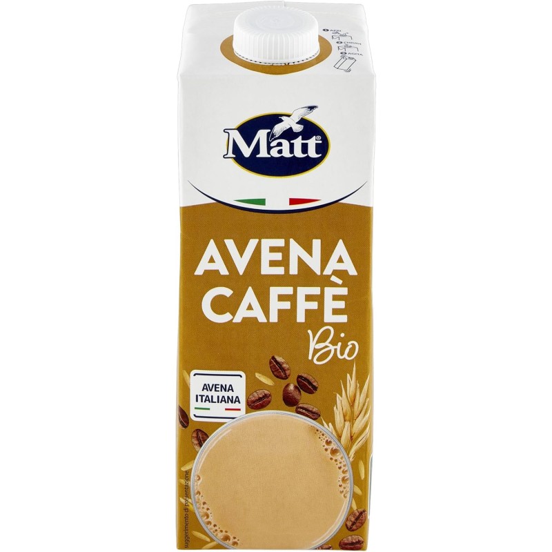 Matt - Bevanda Vegetale Avena Caffè Bio - Senza Lattosio - 1l