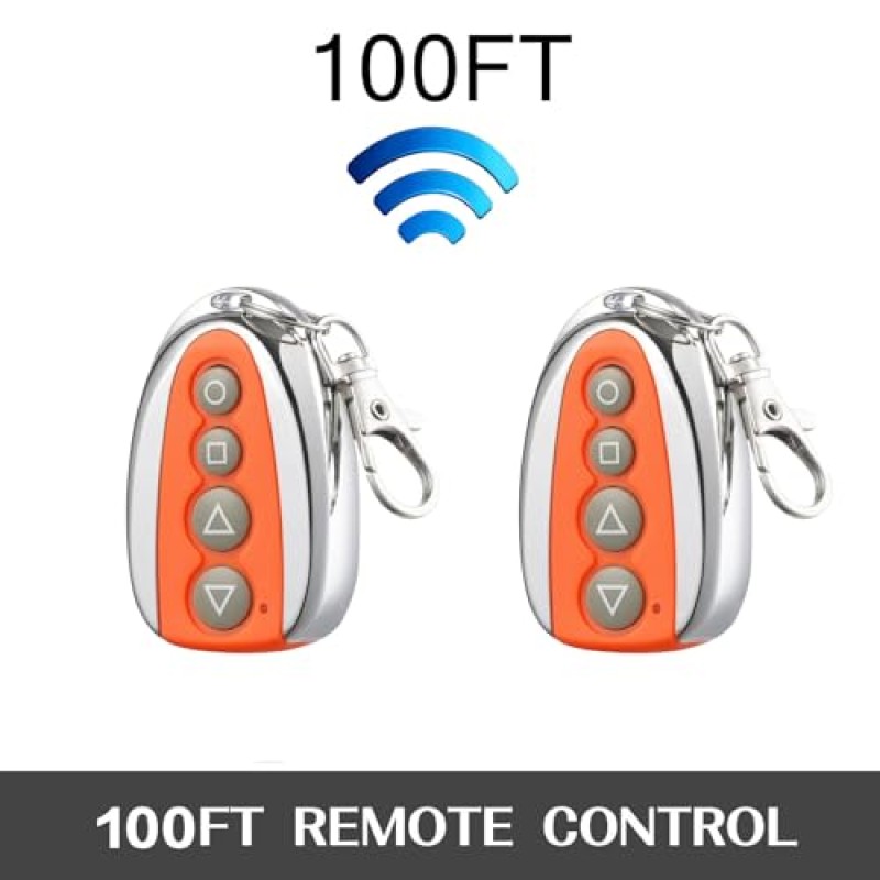 VEVOR 4M Cancello Scorrevole, Apricancello per Garage Elettrico, Porte Scorrevoli per Operatore, Facile da installare per Telecomando Porte da Garage (600KG)