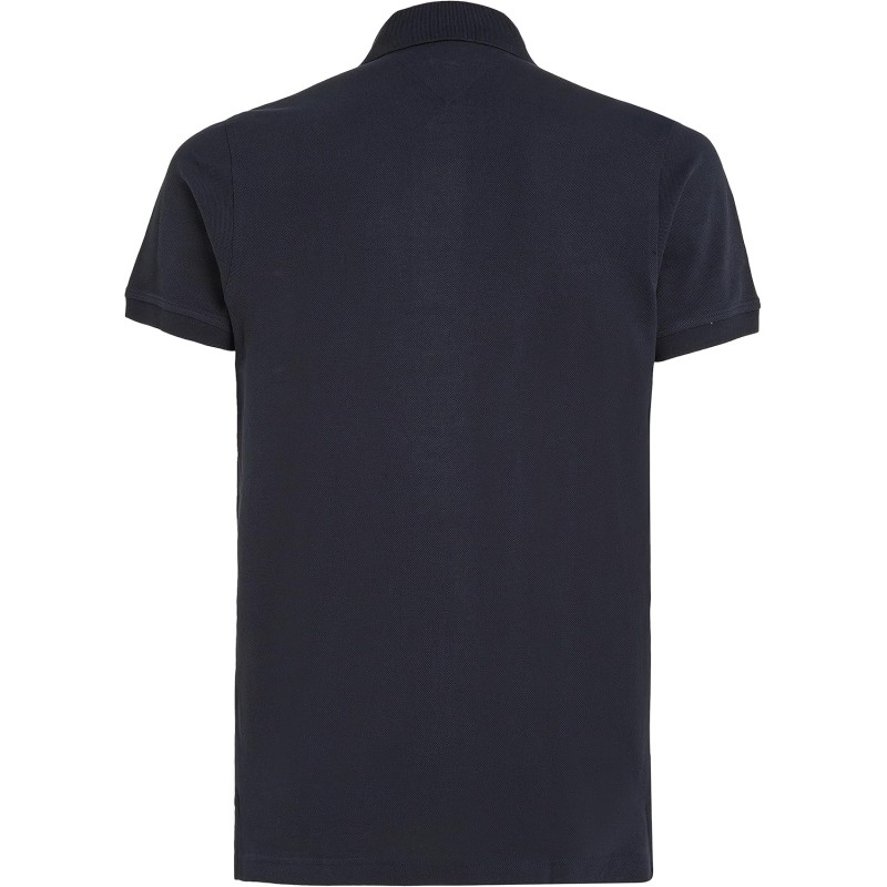 Tommy Hilfiger Uomo Maglietta Polo Maniche Corte 1985 Slim Fit - XL Blu (Desert Sky) Tommy Hilfiger Uomo Maglietta Polo Maniche Corte 1985 Slim Fit - XL Blu (Desert Sky)