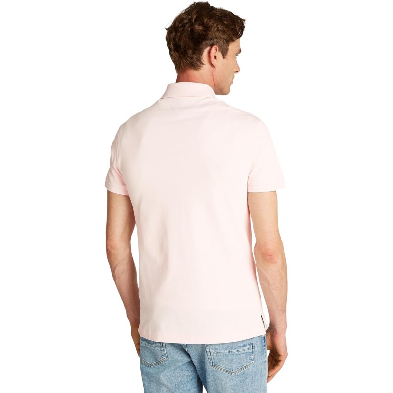 Tommy Hilfiger Uomo Maglietta Polo Maniche Corte 1985 Slim Fit - 3XL Rosa (Light Pink) Tommy Hilfiger Uomo Maglietta Polo Maniche Corte 1985 Slim Fit - 3XL Rosa (Light Pink)
