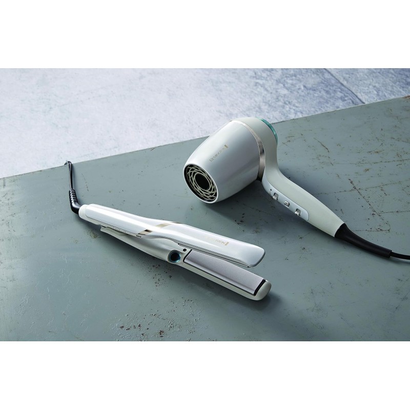 Remington Asciugacapelli Motore Digitale 2400W, Idratante Hydracare sensor, 160Km/h, Protezione calore, 3 Accessori, Hydraluxe Pro, EC9001