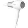 Rowenta CV5930 Powerline Asciugacapelli con Booster Ionico, Phon per Capelli 2100W, Tecnologia Effiwatts, Thermo Control, 1 Diffusore e 1 Concentratore, 6 Combinazioni di Velocità/Temperatura - Bianco/Argento