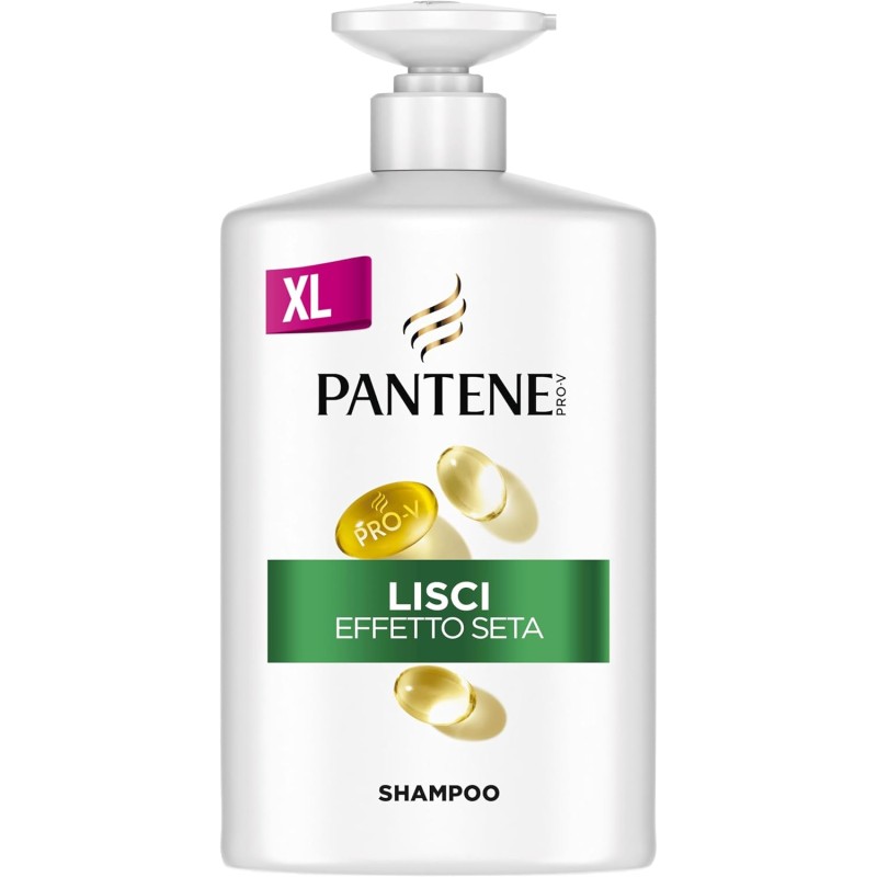 Pantene Shampoo Lisci Effetto Seta per capelli Crespi e Opachi, con Pro-V e Active Nutri-Plex 1000ml Pantene Shampoo Lisci Effetto Seta per capelli Crespi e Opachi, con Pro-V e Active Nutri-Plex 1000ml