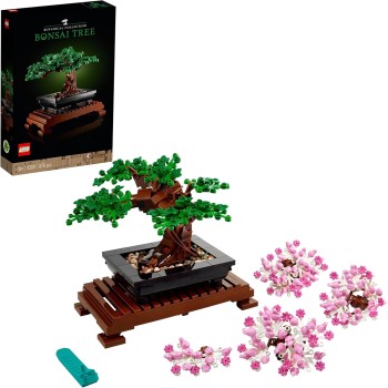 LEGO Botanicals Albero Bonsai - Kit di Piante Artificiali, Modellino da Costruire di Alberello con Vaso, Decorazione per la Casa, Idee Regalo per Adulti, Donna o Uomo - 10281 LEGO Botanicals Albero Bonsai - Kit di Piante Artificiali, Modellino da Costruire di Alberello con Vaso, Decorazione per la Casa, Idee Regalo per Adulti, Donna o Uomo - 10281