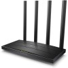TP-Link Archer C6 Gigabit Router Wi-Fi, Dual Band AC1200Mbps Wireless, 5 Porte Gigabit, ‎‎MU-MIMO, Parental Control, Beamforming, Configurazione Semplice, Supporto IPTV, IPv6, WPS, non supporta xDSL