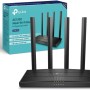 TP-Link Archer C6 Gigabit Router Wi-Fi, Dual Band AC1200Mbps Wireless, 5 Porte Gigabit, ‎‎MU-MIMO, Parental Control, Beamforming, Configurazione Semplice, Supporto IPTV, IPv6, WPS, non supporta xDSL