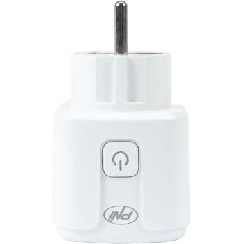 Spine intelligente PNI SmartHome WP800 Controllo Internet WiFi, App Tuya Smart, compatibile con Amazon Alexa e Google Home, Bianco