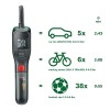 Bosch Minipompa elettrica EasyPump (Batteria da 3,0 Ah, 3,6 V, Funzione Autostop, 150 PSI, 10,3 Bar, LED, Ricaricabile Tramite Cavo USB-C, in Confezione di Cartone) - EasyPump 3.6V Bosch Minipompa elettrica EasyPump (Batteria da 3,0 Ah, 3,6 V, Funzione Autostop, 150 PSI, 10,3 Bar, LED, Ricaricabile Tramite Cavo USB-C, in Confezione di Cartone) - EasyPump 3.6V