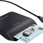 Trust Primo Lettore di Smart Card, DNI, Conforme con FIPS 201, FIPS TAA e ISO 7816 Classe A, B, C, Cavo di 100 cm, USB Plug & Play, Nero