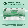 by Amazon Carta Igienica, 3 Veli 100 % Riciclata, Morbida e Resistente, 48 Rotoli (6 Confezioni da 8), 200 Fogli per Rotolo, Certificata FSC - 8 unità (Confezione da 6)