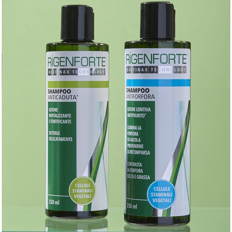 ESI - Rigenforte Shampoo Antiforfora con Biotinax, Contrasta la Forfora dei Capelli e il Sebo in Accesso, Deterge Delicatamente e Migliora la Salute del Capello, Dermatologicamente Testato, 250 ml - 250 ml (Confezione da 1) ESI - Rigenforte Shampoo Antiforfora con Biotinax, Contrasta la Forfora dei Capelli e il Sebo in Accesso, Deterge Delicatamente e Migliora la Salute del Capello, Dermatologicamente Testato, 250 ml - 250 ml (Confezione da 1)
