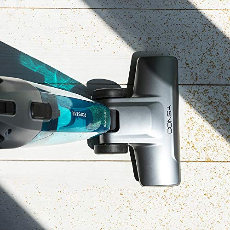 Cecotec Aspirapolvore Scopa Elettrica con Filo Conga Popstar 1500 Animal Duo, Potenza 600W, 2in1, 17 Kpa, Tecnologia Ciclonica, Senza Sacchetto, Cavo da 6m, Serbatoio da 800ml, Accessorio per Animali