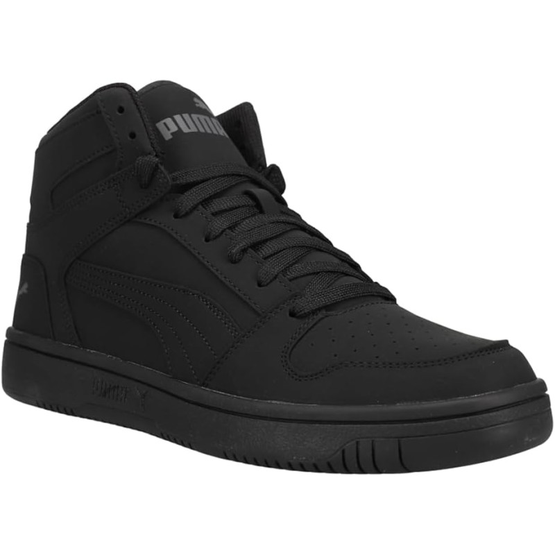 Puma Smash Buck Scarpa Tennis - 44.5 EU Black Black Castlerock Puma Smash Buck Scarpa Tennis - 44.5 EU Black Black Castlerock