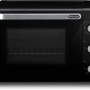 De'Longhi Forno Elettrico EO40112.BK con 5 livelli di Cottura da 40L, Friggitrice ad Aria, Dotato di Timer e Luce interna, Termostato Temperatura 80-230°C,Doppio Vetro, Include Teglia e Griglia, Nero - 40 Litri