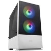 Mars Gaming MCZ, Premium Compact PC Custodia per PC, MicroATX, Panel + Front Mesh, Bianco Mars Gaming MCZ, Premium Compact PC Custodia per PC, MicroATX, Panel + Front Mesh, Bianco