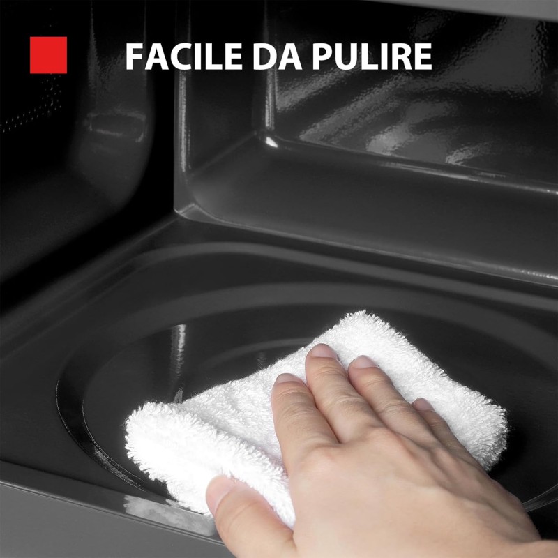 Toshiba MW2-MG20P(WH) 3-in-1 Forno Microonde Grill Combinato, 20 L, 5 Livelli di Potenza Regolabili, Timer, 800 W, Grill 1000 W, Bianco - Bianco Toshiba MW2-MG20P(WH) 3-in-1 Forno Microonde Grill Combinato, 20 L, 5 Livelli di Potenza Regolabili, Timer, 800 W, Grill 1000 W, Bianco - Bianco