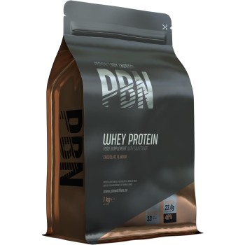 Premium Body Nutrition Siero di Latte in Polvere, 1 Kg (Pacco da 1), Sapore di Cioccolato, Gusto Ottimizzato - 33 Porzioni (Confezione da 1)