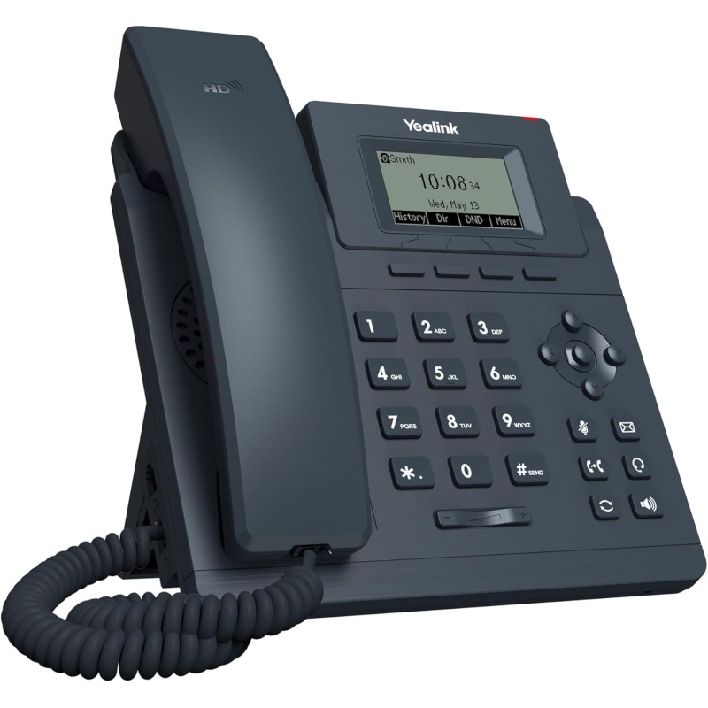 Yealink Telefonia T30P 1 Conta Sip PoE Yealink Telefonia T30P 1 Conta Sip PoE