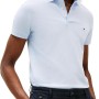 Tommy Hilfiger Uomo Maglietta Polo Maniche Corte 1985 Slim Fit - 3XL Blu (Breezy Blue)