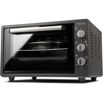 Girmi FE37 Grancotto Forno Elettrico Ventilato, 1500 W, 300°C, 37 Litri, Griglia Inox, Timer 90 minuti, Termostato regolabile, Funzione di cottura, Base, Grill, Combinata, Accessori inclusi - 37 Litri Girmi FE37 Grancotto Forno Elettrico Ventilato, 1500 W, 300°C, 37 Litri, Griglia Inox, Timer 90 minuti, Termostato regolabile, Funzione di cottura, Base, Grill, Combinata, Accessori inclusi - 37 Litri