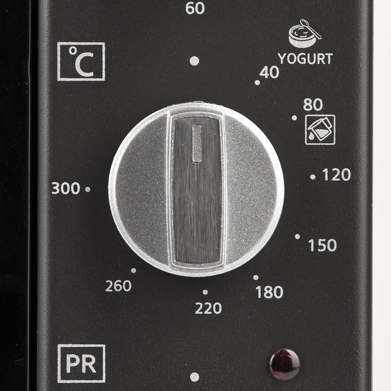 Girmi FE37 Grancotto Forno Elettrico Ventilato, 1500 W, 300°C, 37 Litri, Griglia Inox, Timer 90 minuti, Termostato regolabile, Funzione di cottura, Base, Grill, Combinata, Accessori inclusi - 37 Litri