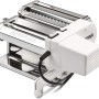 G3 Ferrari G20121 Macchina Della Pasta Sfoglia Mia, Rulli 15 cm, 9 livelli di spessore, 5 formati di pasta, Corpo Inox, Accessori inclusi, Bianco