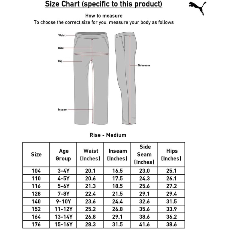 PUMA Ess Logo Pants TR Cl B, Pantaloni Tuta Bambini e Ragazzi - 176 Puma Black