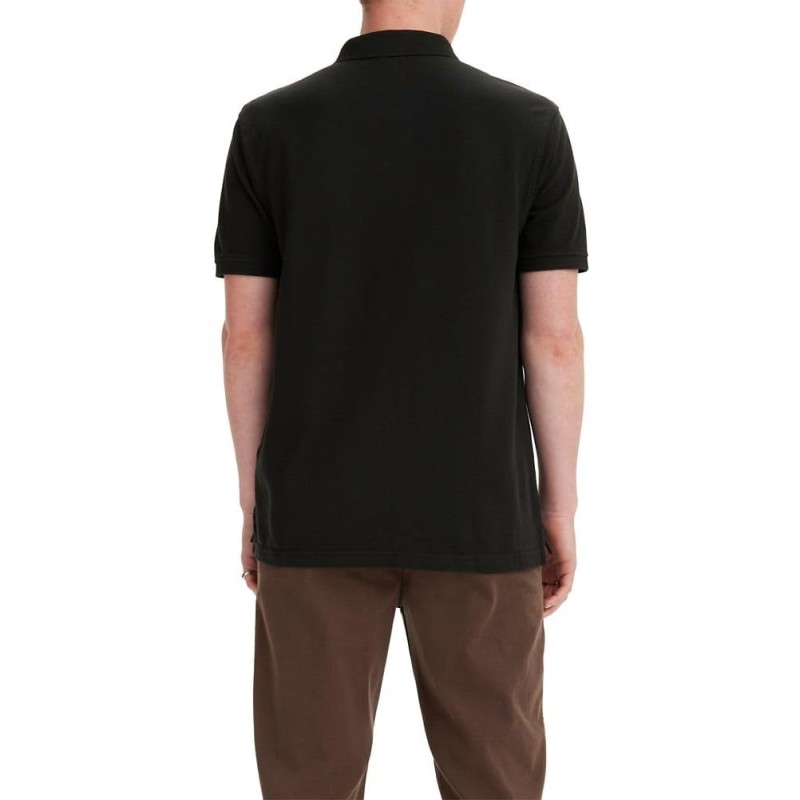 Levi's Housemark Polo T-Shirt Uomo - XS Mineral Black Levi's Housemark Polo T-Shirt Uomo - XS Mineral Black