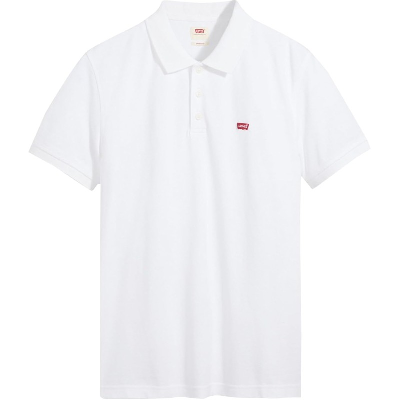 Levi's Housemark Polo T-Shirt Uomo - XL White + Levi's Housemark Polo T-Shirt Uomo - XL White +