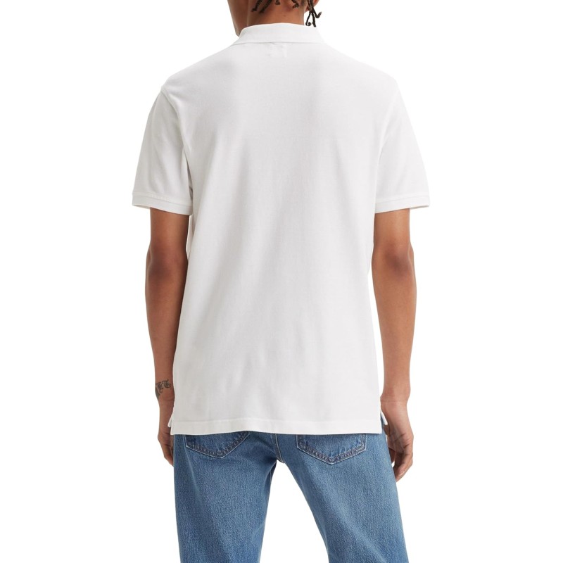 Levi's Housemark Polo T-Shirt Uomo - XL White + Levi's Housemark Polo T-Shirt Uomo - XL White +