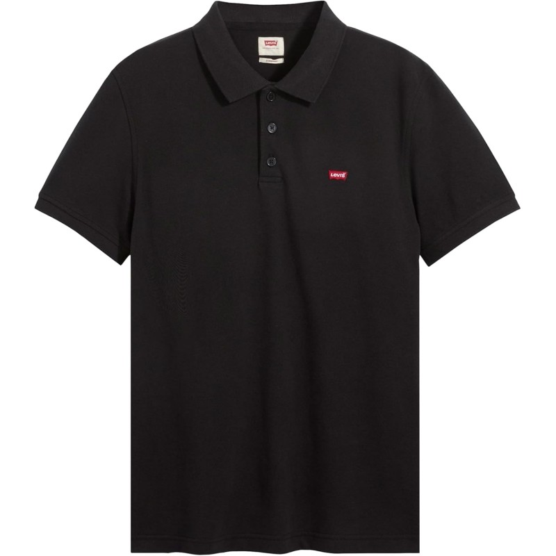 Levi's Housemark Polo T-Shirt Uomo - L Mineral Black Plus Levi's Housemark Polo T-Shirt Uomo - L Mineral Black Plus