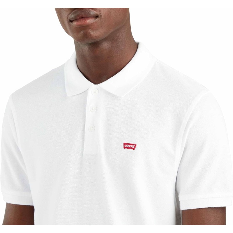 Levi's Housemark Polo T-Shirt Uomo - M White + Levi's Housemark Polo T-Shirt Uomo - M White +