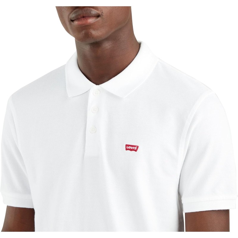 Levi's Housemark Polo T-Shirt Uomo - M White + Levi's Housemark Polo T-Shirt Uomo - M White +