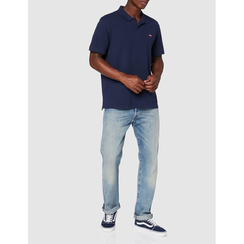 Levi's Housemark Polo T-Shirt Uomo - L Blues Levi's Housemark Polo T-Shirt Uomo - L Blues